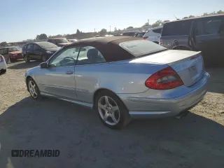 2006 Mercedes-Benz CLK 500 with VIN WDBTK75G96T063626, listed as a Copart auction lot 73491074 with 129,085 mi miles and Clean Title. Bid and sale history available at DreamBid. Image 2.