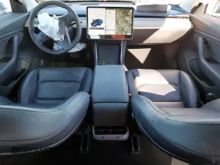 2020 Tesla Model 3 Long Range with VIN 5YJ3E1EB6LF617634, listed as a Copart auction lot 87010814 with 72,916 mi miles and Salvage Title. Bid and sale history available at carsss.com. Image 8.