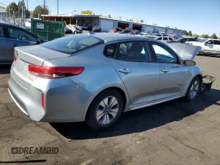 2017 Kia Optima Hybrid with VIN KNAGT4LC1H5005061, listed as a Copart auction lot 76881074 with 121,762 mi miles and Salvage Title. Bid and sale history available at carsss.com. Image 3.