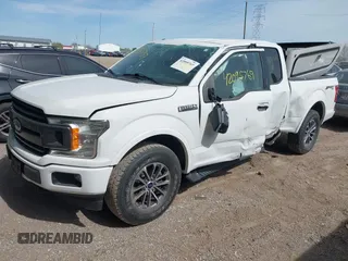 2018 Ford F-150 XL with VIN 1FTFX1EGXJFB03815, listed as a IAAI auction lot 42095769 with 98,908 mi miles and . Bid and sale history available at DreamBid. Image 2.