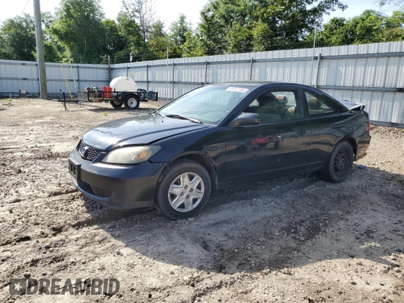 2005 Honda Civic VP SSRS z VIN 1HGEM22365L078593, wystawiony jako Copart lot #60747785 z przebiegiem 214 835 mil mil oraz Czysty tytuł • Clean title. Historia ofert i sprzedaży dostępna na DreamBid. Obrazek 1.