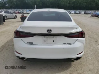 2020 Lexus ES 350 F Sport with VIN 58AGZ1B1XLU072700, listed as a Copart auction lot 53831565 with 41,036 mi miles and Salvage title. Bid and sale history available at DreamBid. Image 6.