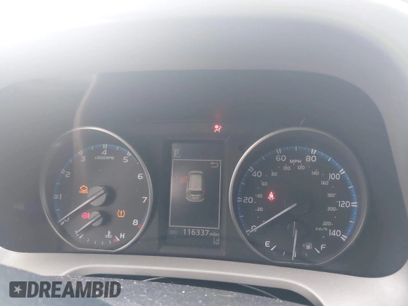 2018 Toyota RAV4 LE with VIN 2T3BFREV8JW758553, listed as a IAAI auction lot 42539300 with 116,337 mi miles and . Bid and sale history available at DreamBid. Image 7.