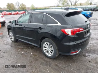 2016 Acura RDX with VIN 5J8TB4H36GL028845, listed as a IAAI auction lot 41941379 with 42,760 mi miles. Bid and sale history available at carsss.com. Image 3.