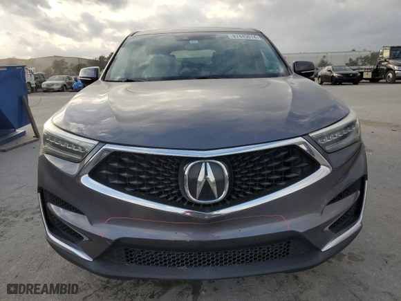 2020 Acura RDX w/Technology Pkg with VIN 5J8TC1H52LL007935, listed as a Copart auction lot 87445014 with 62,447 mi miles and Salvage Title. Bid and sale history available at carsss.com. Image 5.