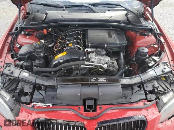 2011 BMW 3 Series 335is with VIN WBAKG1C58BE362906, listed as a Copart auction lot 54688045 with Not provided miles and Salvage title. Bid and sale history available at DreamBid. Image 11.