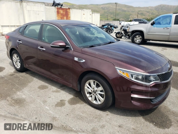 2018 Kia Optima LX with VIN 5XXGT4L31JG229497, listed as a Copart auction lot 57469045 with 119,629 mi miles and Salvage title. Bid and sale history available at DreamBid. Image 4.
