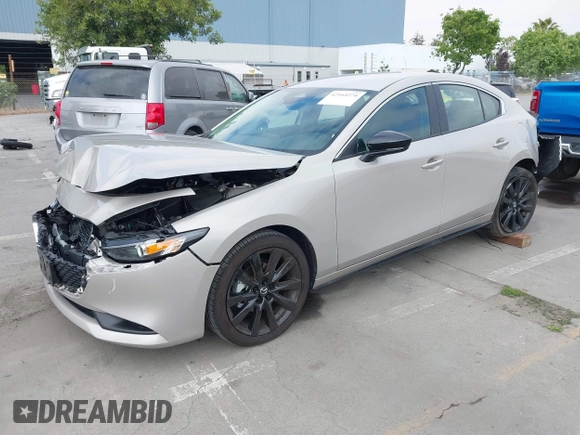 2024 Mazda 3 S Select Sport with VIN 3MZBPABM2RM422045, listed as a IAAI auction lot 42164274 with 4,926 mi miles and . Bid and sale history available at DreamBid. Image 2.