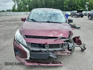 2021 Mitsubishi Mirage ES with VIN ML32FUFJXMHF00744, listed as a Copart auction lot 58791135 with 52,444 mi miles and Salvage title. Bid and sale history available at DreamBid. Image 5.