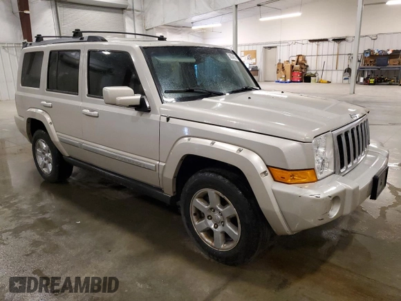 2007 Jeep Commander Overland z VIN 1J8HG68237C610869, wystawiony jako Copart lot #59824675 z przebiegiem 229 092 mil mil oraz Szkoda całkowita • Salvage title. Historia ofert i sprzedaży dostępna na DreamBid. Obrazek 4.