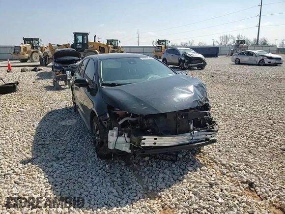 2022 Toyota Corolla LE with VIN 5YFEPMAE3NP340324, listed as a Copart auction lot 48880175 with 53,825 mi miles and Salvage Title. Bid and sale history available at carsss.com. Image 11.