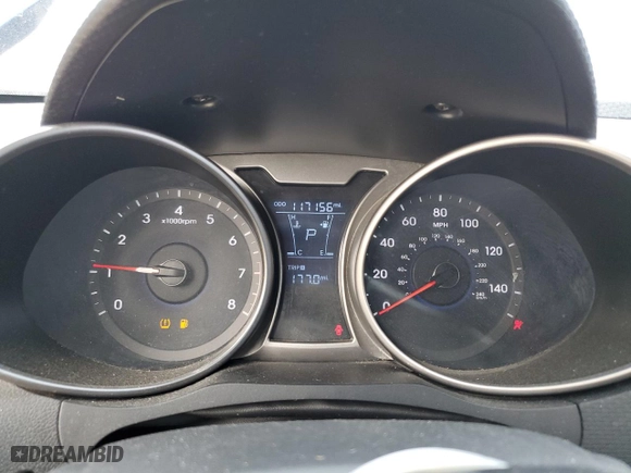 2016 Hyundai Veloster with VIN KMHTC6AD9GU265913, listed as a Copart auction lot 50021385 with 117,156 mi miles and Salvage Title. Bid and sale history available at carsss.com. Image 9.