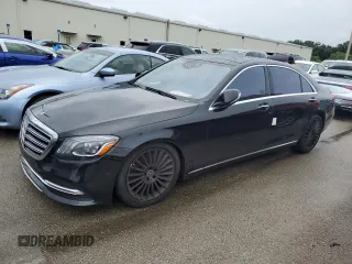 2020 Mercedes-Benz S with VIN WDDUG8GB8LA490596, listed as a Copart auction lot 73997774 with Not Provided miles and Non Repairable. Bid and sale history available at carsss.com. Image 1.
