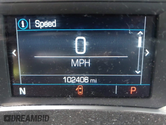 2018 GMC Terrain SLE with VIN 3GKALMEX0JL184311, listed as a IAAI auction lot 40238129 with 102,406 mi miles. Bid and sale history available at carsss.com. Image 7.