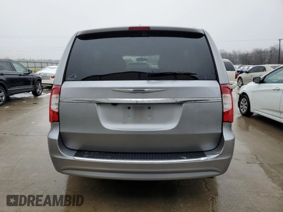 2016 Chrysler Town & Country Touring with VIN 2C4RC1BG9GR188645, listed as a Copart auction lot 44549465 with 194,697 mi miles and Salvage Title. Bid and sale history available at carsss.com. Image 6.