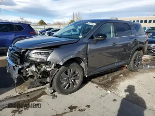 2023 Nissan Pathfinder S z VIN 5N1DR3AC6PC210897, wystawiony jako Copart lot #86414244 z przebiegiem 25 561 mil mil oraz Szkoda całkowita • Salvage title. Historia ofert i sprzedaży dostępna na DreamBid. Obrazek 1.