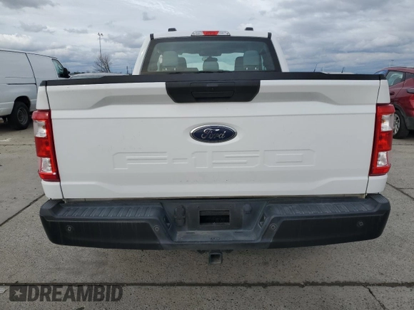 2022 Ford F-150 XL z VIN 1FTEX1CB2NKE71227, wystawiony jako Copart lot #41760385 z przebiegiem 27 946 mil mil oraz Szkoda całkowita • Salvage title. Historia ofert i sprzedaży dostępna na DreamBid. Obrazek 6.