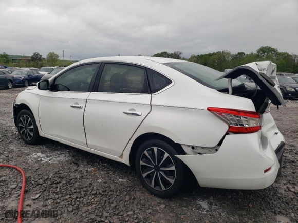 2014 Nissan Sentra S with VIN 3N1AB7AP7EL632798, listed as a Copart auction lot 52158045 with 162,096 mi miles and Salvage Title. Bid and sale history available at carsss.com. Image 2.
