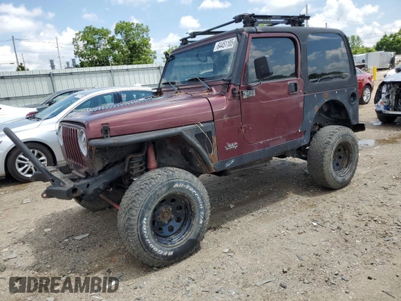 2002 Jeep Wrangler X with VIN 1J4FA39SX2P732881, listed as a Copart auction lot 64451185 with Not provided miles and Clean title. Bid and sale history available at DreamBid. Image 1.