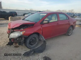 2010 Toyota Corolla with VIN 1NXBU4EEXAZ259111, listed as a Copart auction lot 48801635 with 174,199 mi miles and Salvage Title. Bid and sale history available at carsss.com. Image 1.