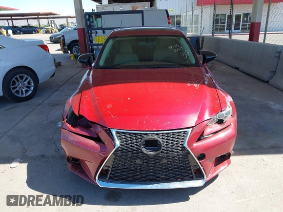 2015 Lexus IS 250 with VIN JTHBF1D2XF5044400, listed as a IAAI auction lot 42594810 with 103,068 mi miles and . Bid and sale history available at DreamBid. Image 12.