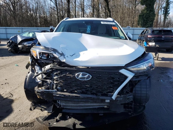 2021 Hyundai Tucson Sport with VIN KM8J3CAL5MU372188, listed as a Copart auction lot 85765474 with 53,252 mi miles and Salvage Title. Bid and sale history available at carsss.com. Image 5.