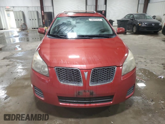 2009 Pontiac Vibe with VIN 5Y2SM67089Z475362, listed as a Copart auction lot 79842424 with 168,755 mi miles and Salvage Title. Bid and sale history available at carsss.com. Image 5.
