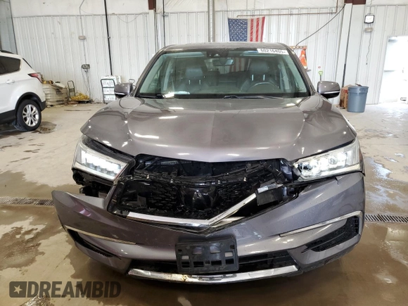 2017 Acura MDX Technology with VIN 5J8YD4H5XHL003031, listed as a Copart auction lot 60216405 with 114,184 mi miles and Non repairable. Bid and sale history available at DreamBid. Image 5.