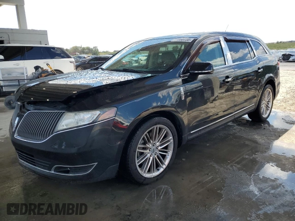 2014 Lincoln MKT EcoBoost with VIN 2LMHJ5AT7EBL50642, listed as a Copart auction lot 50880735 with 166,966 mi miles and Clean Title. Bid and sale history available at DreamBid. Image 1.