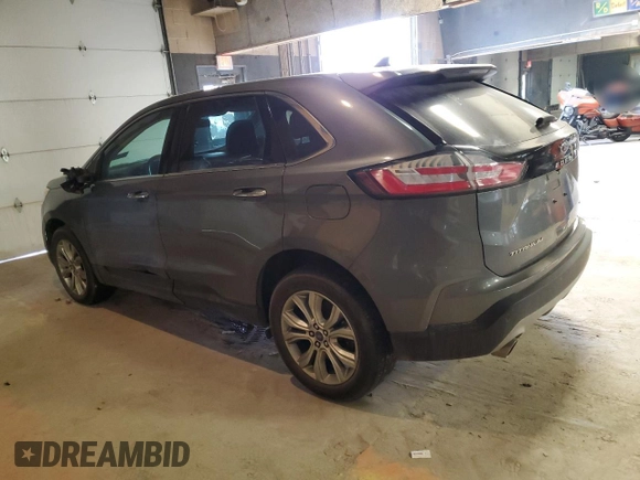 2022 Ford Edge Titanium with VIN 2FMPK4K94NBA51918, listed as a Copart auction lot 89366575 with 68,721 mi miles and Non repairable. Bid and sale history available at DreamBid. Image 2.