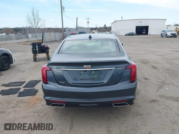 2020 Cadillac CT5 Premium Luxury with VIN 1G6DT5RK7L0141035, listed as a IAAI auction lot 41849703 with 52,712 mi miles and . Bid and sale history available at DreamBid. Image 17.