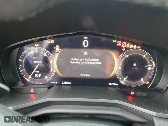 2024 Mazda CX-90 Premium Plus with VIN JM3KKEHD0R1138238, listed as a Copart auction lot 58340315 with 22,396 mi miles and Salvage title. Bid and sale history available at DreamBid. Image 9.