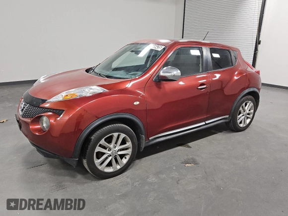 2012 Nissan Juke SV with VIN JN8AF5MV5CT106893, listed as a Copart auction lot 45046435 with 103,046 mi miles and Clean Title. Bid and sale history available at DreamBid. Image 1.