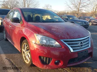 2013 Nissan Sentra SR with VIN 3N1AB7AP7DL560418, listed as a IAAI auction lot 41425640 with 194,219 mi miles. Bid and sale history available at carsss.com. Image 1.