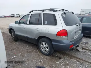 2005 Hyundai Santa Fe GLS with VIN KM8SC13D05U955011, listed as a IAAI auction lot 41496442 with 1 mi miles. Bid and sale history available at carsss.com. Image 3.