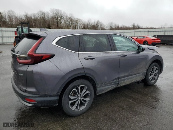 2022 Honda CR-V EX with VIN 7FARW2H50NE033806, listed as a Copart auction lot 47798845 with 40,275 mi miles and Clean Title. Bid and sale history available at carsss.com. Image 3.