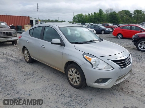 2018 Nissan Versa SV with VIN 3N1CN7AP4JL844956, listed as a IAAI auction lot 41969046 with 34,199 mi miles. Bid and sale history available at carsss.com. Image 1.