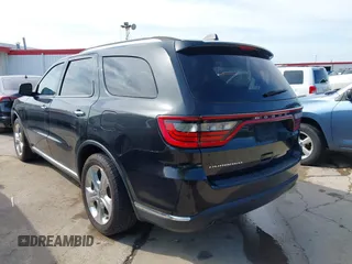 2015 Dodge Durango SXT with VIN 1C4RDHAG3FC127841, listed as a IAAI auction lot 42693953 with 214,854 mi miles and . Bid and sale history available at DreamBid. Image 3.