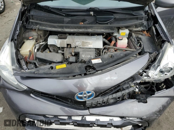 2015 Toyota Prius Two with VIN JTDZN3EU0FJ033668, listed as a Copart auction lot 47762475 with 349,425 mi miles and Salvage Title. Bid and sale history available at DreamBid. Image 12.