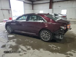 2019 Lincoln Continental Select with VIN 1LN6L9TK1K5603673, listed as a Copart auction lot 84170964 with 53,706 mi miles and Salvage Title. Bid and sale history available at carsss.com. Image 2.