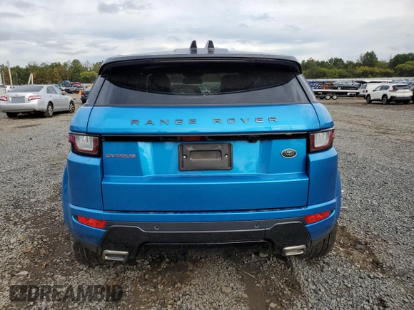 2018 Land Rover Range Rover Evoque SE Premium with VIN SALVC2RX1JH290124, listed as a Copart auction lot 73355474 with 56,414 mi miles and Salvage Title. Bid and sale history available at DreamBid. Image 6.
