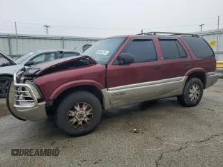 2001 GMC Jimmy SLT with VIN 1GKDT13W512219142, listed as a Copart auction lot 85045234 with 0 mi miles and Salvage Title. Bid and sale history available at carsss.com. Image 1.