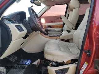 2006 Land Rover Range Rover Sport SC with VIN SALSH23406A923103, listed as a Copart auction lot 42998335 with 0 mi miles and Salvage Title. Bid and sale history available at carsss.com. Image 7.