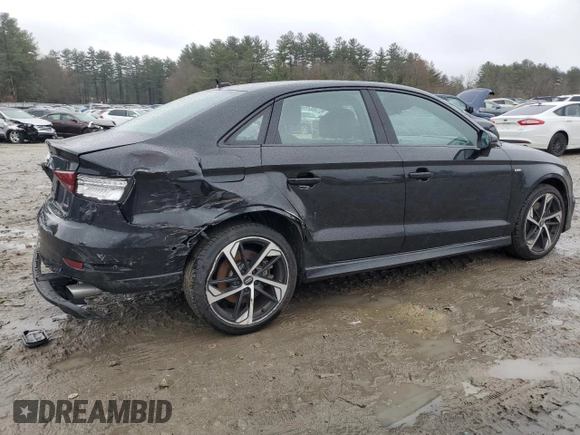 2020 Audi A3 Sedan S line Premium Plus with VIN WAUJEGFF6LA094312, listed as a Copart auction lot 50286494 with 27,819 mi miles. Bid and sale history available at carsss.com. Image 3.