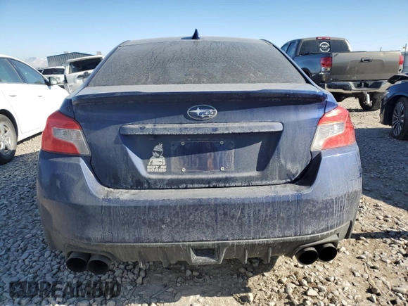 2016 Subaru WRX with VIN JF1VA1B68G9804665, listed as a Copart auction lot 42796595 with 122,424 mi miles and Salvage Title. Bid and sale history available at DreamBid. Image 6.