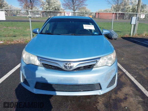 2012 Toyota Camry L with VIN 4T4BF1FK9CR214425, listed as a IAAI auction lot 41986138 with 220,740 mi miles. Bid and sale history available at carsss.com. Image 12.