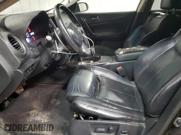 2012 Nissan Maxima SV with VIN 1N4AA5AP5CC804510, listed as a Copart auction lot 56184855 with 189,582 mi miles and Clean title. Bid and sale history available at DreamBid. Image 7.