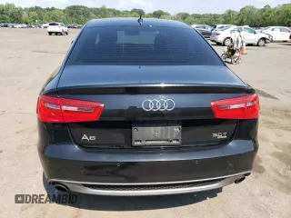 2012 Audi A6 Prestige with VIN WAUHGAFC9CN161330, listed as a Copart auction lot 63708745 with 163,299 mi miles and Salvage title. Bid and sale history available at DreamBid. Image 6.