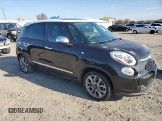 2014 FIAT 500L Lounge with VIN ZFBCFACH4EZ012452, listed as a Copart auction lot 83815124 with 63,341 mi miles and Salvage Title. Bid and sale history available at DreamBid. Image 4.