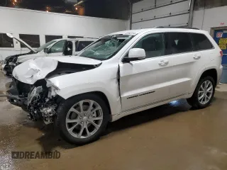 2021 Jeep Grand Cherokee Summit with VIN 1C4RJFJT3MC509830, listed as a Copart auction lot 82992314 with 46,774 mi miles and Salvage Title. Bid and sale history available at carsss.com. Image 1.